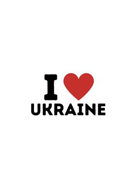 I Love Ukraine Simple