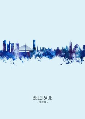 Belgrade Skyline Serbia