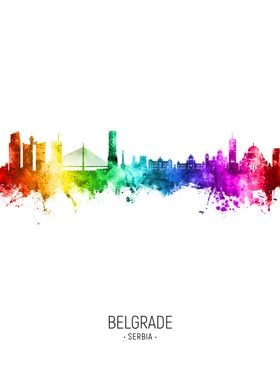 Belgrade Skyline Serbia