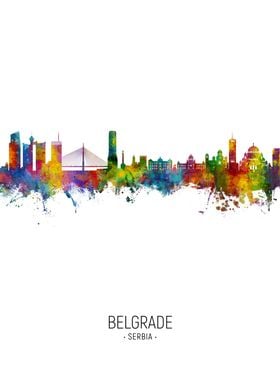 Belgrade Skyline Serbia