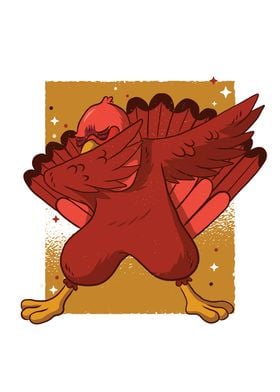 Turkey Cute Dabbing Gift