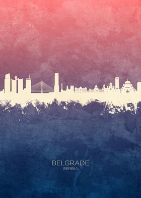 Belgrade Skyline Serbia