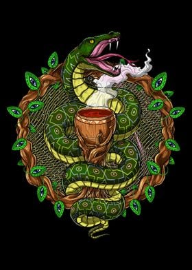 Trippy Ayahuasca Snake