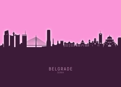 Belgrade Skyline Serbia