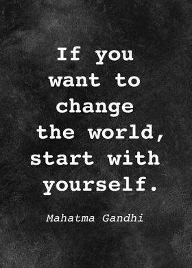 Mahatma Gandhi Quote D010