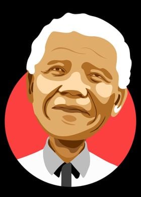 Nelson Mandela Vexel simpl
