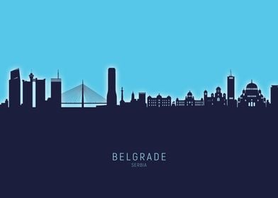 Belgrade Skyline Serbia