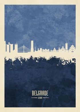 Belgrade Skyline Serbia