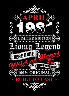 April Legends 1981