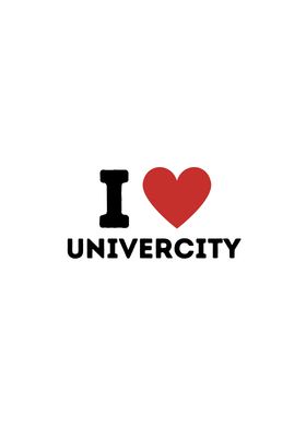 I Love Univercity Simple