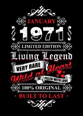 January Legends 1971