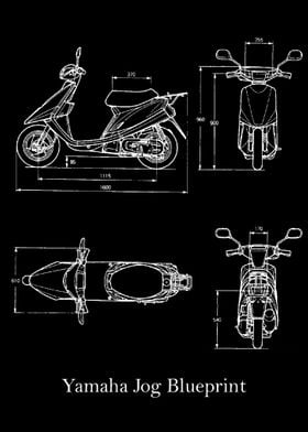 Yamaha Jog Blueprint