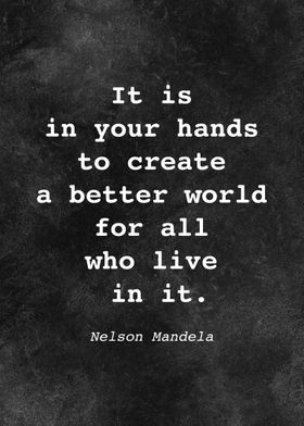 Nelson Mandela Quote D003