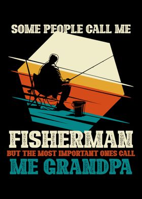 Fisherman Grandpa Father