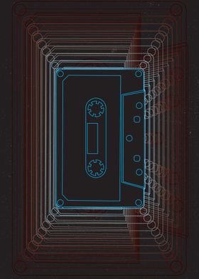 Cassette Synthwave 80s 