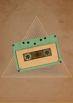 Retro Vintage Cassette 2