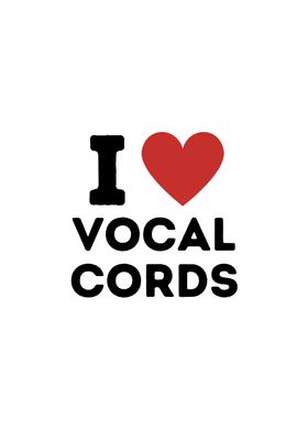 I Love Vocal cords Simple