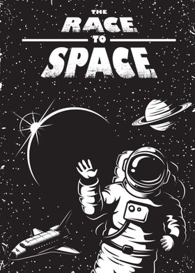 Space Astronaut Vintage