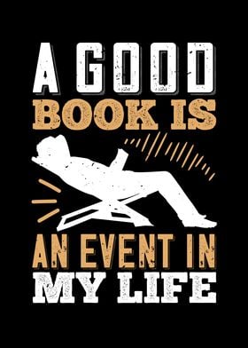 A good book is an event