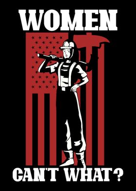 Women Firefighter