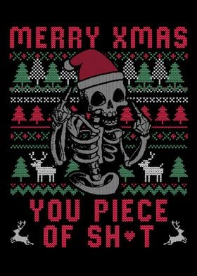 Christmas Skull