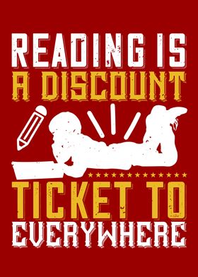 Reading Is Discount Ticket