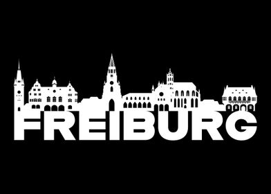 Freiburg Germany Skyline G