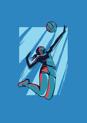 Woman Volleyball