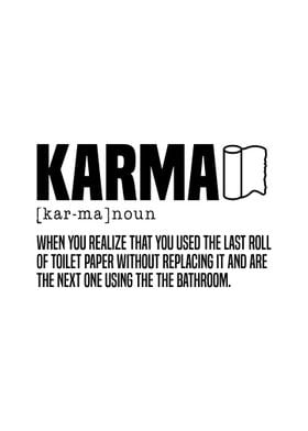 Vintage Karma Wall Art