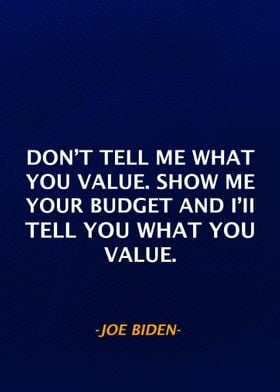 Joe Biden Qoute