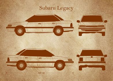 Subaru Legacy 1993 