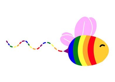 Gay Pride Bee