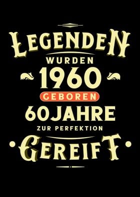 Legenden 1960 Geboren