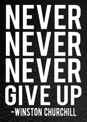 Never Give Up