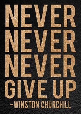 Never Give Up