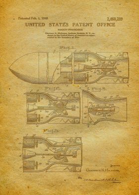 22 Rocket Projectile Pate