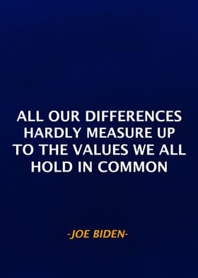 Joe Biden Qoute