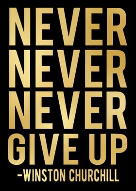 Never Give Up