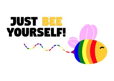 Gay pride bee yourself