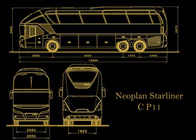 Neoplan Starliner C gold