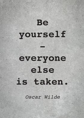 Oscar Wilde Quote L005