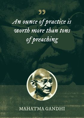 An ounce of practice is