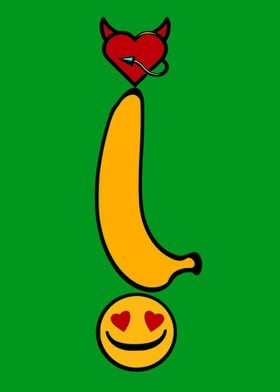 Happy Devilish Banana