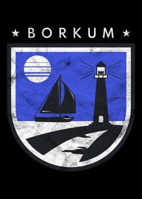 Borkum Nordsee Motiv