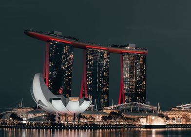 Marina Bay At Night