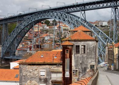 Bridge In Porto And Gaia
