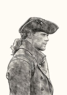 Outlander Jamie soldier