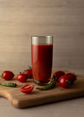 Tomatoes juice