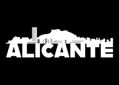 Alicante Spain Skyline Gif