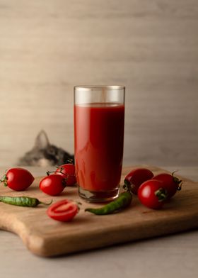 Tomatoes juice